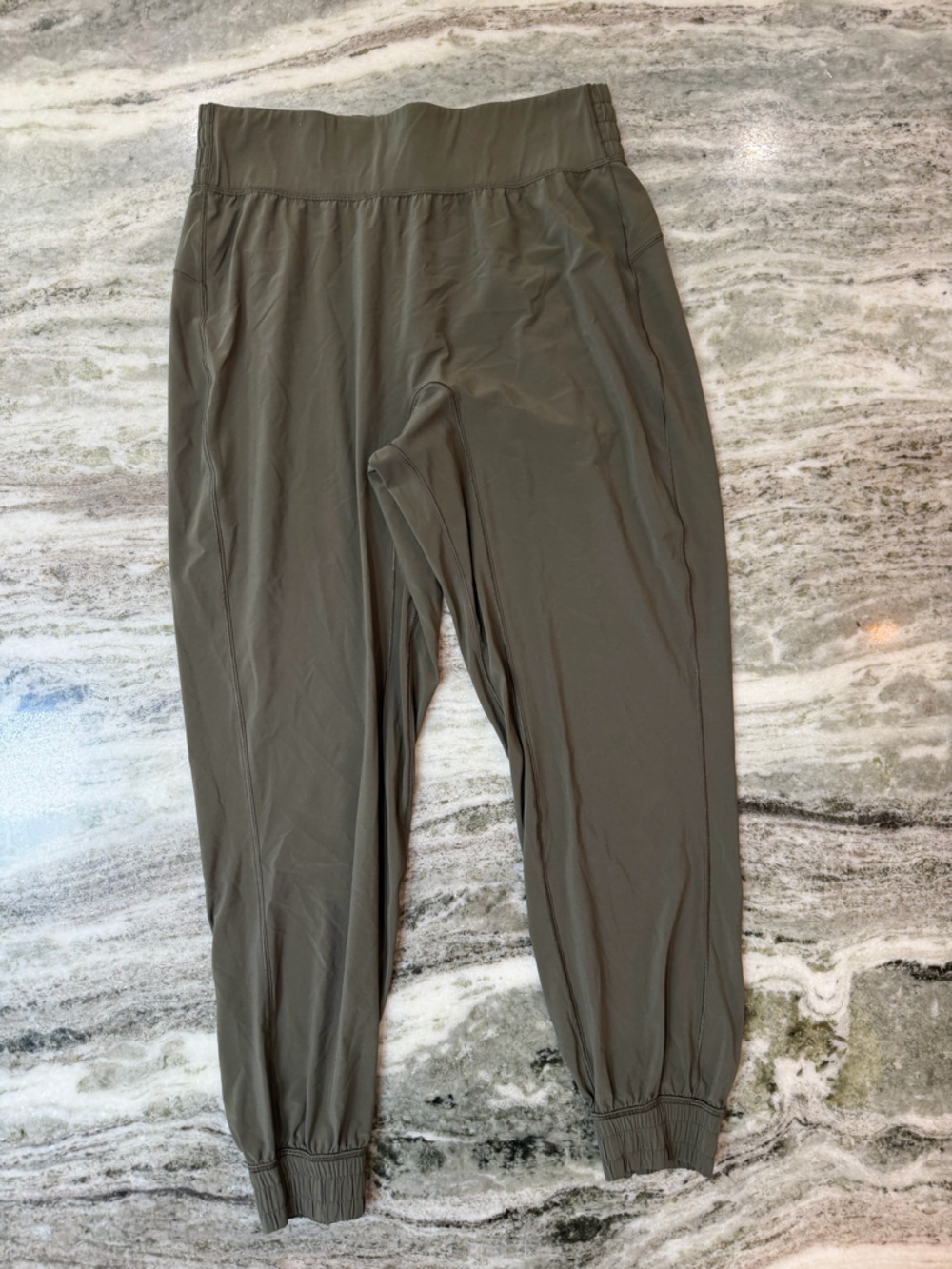 Lululemon Sun Setter Jogger Olive Green High-Waist Jogger Pants 28” - Picture 3 of 8